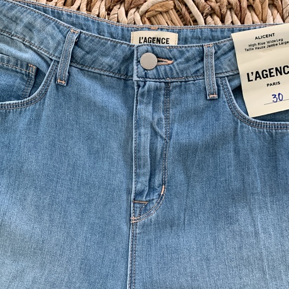 L’Agence Alicent High Rise Wide Leg NWT - Picture 9 of 15